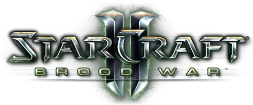 The official logo of StarCraft: Brood War
